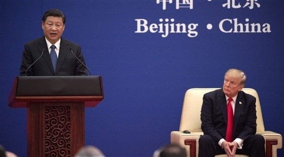 الرئيسان الأمريكي دونالد ترامب والصيني شي جين بينغ.(أرشيف)