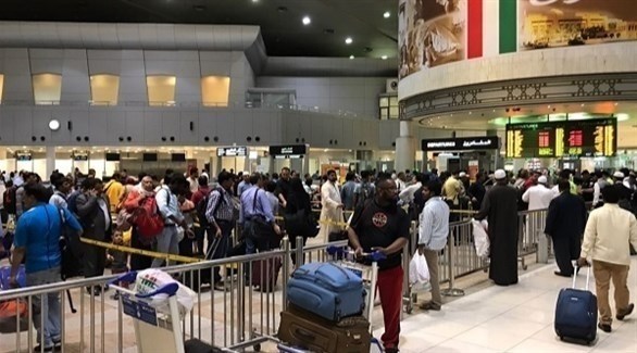 مسافرون في مطار الكويت (أرشيف)