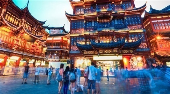 أحد مواقع سياحية في شنغهاي الصينية (أرشيف)