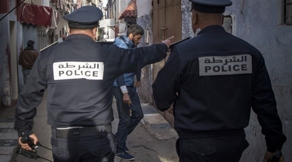 دورية للشرطة أثناء الحظر في المغرب (أرشيف)