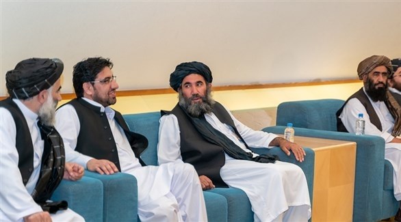 قياديون من طالبان في مفاوضات سابقة (أرشيف)