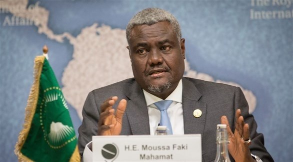 رئيس مفوضية الاتحاد الأفريقي، موسى فقي محمد (أرشيف)