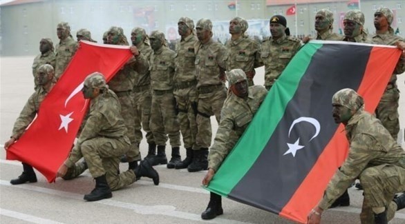 قوات تركية وليبية في طرابلس.(أرشيف)
