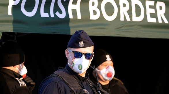 عناصر من شرطة الحدود في بولندا (أرشيف)