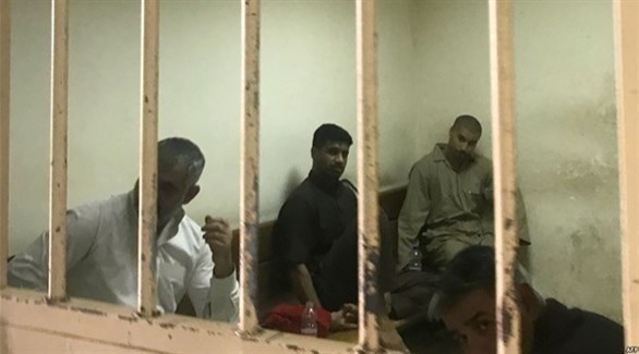 دواعش فرنسيين في أحد السجون العراقية (أرشيف)