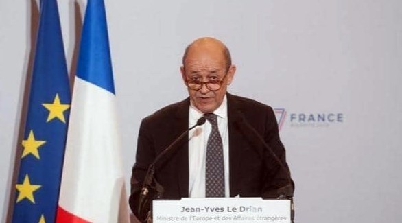  وزير الخارجية الفرنسي جان إيف لودريان (أرشيف)