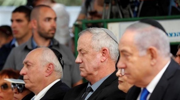رئيس الوزراء الإسرائيلي بنيامين نتانياهو  ووزير الأمن بيني غانتس (أرشيف)