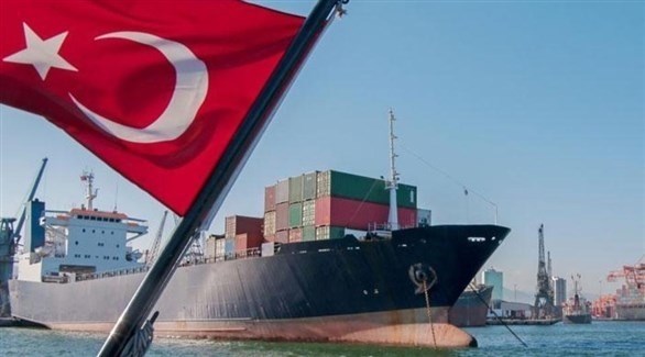سفينة شحن بضائع في ميناء تركي (أرشيف)