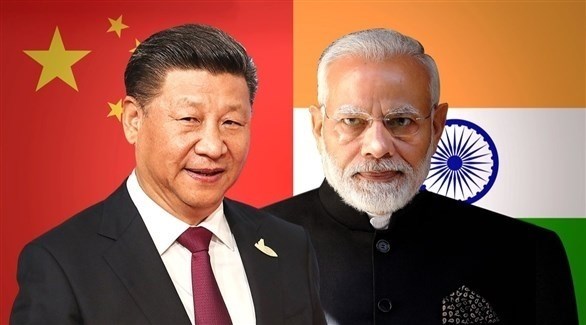 رئيس الوزراء الهندي ناريندرا مودي والرئيس الصيني شي جين بينغ (أرشيف)