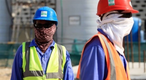 عاملان وافدان في قطر (أرشيف)
