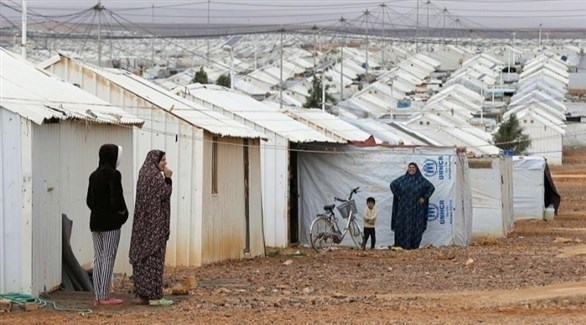 لاجئون سوريون في مخيم الزعنري في الأردن (ارشيف) 