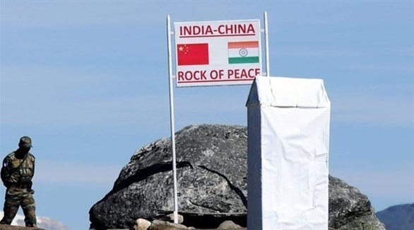 جندي هندي على الحدود الصينية الهندية (أرشيف)