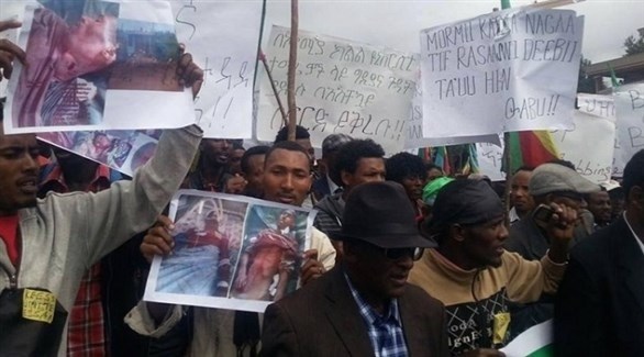 متظاهرون في أثيوبيا على مقتل المغني الشهير (أرشيف)
