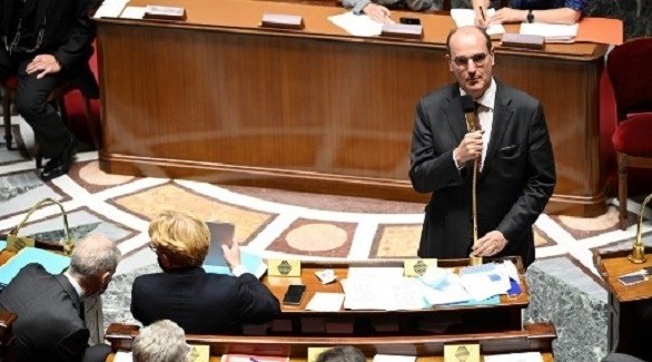 رئيس الوزراء الفرنسي الجديد جان كاستيكس في البرلمان (أرشيف)