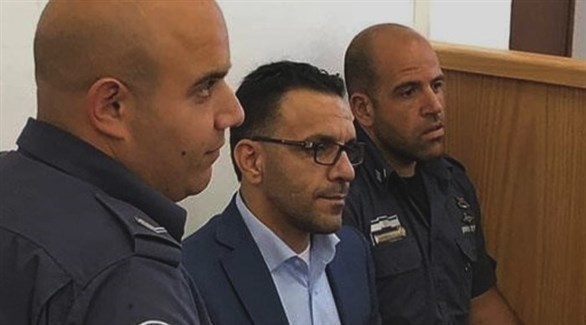 محافظ القدس عدنان غيث معتقلاً من قبل السلطات الإسرائيلية (أرشيف)