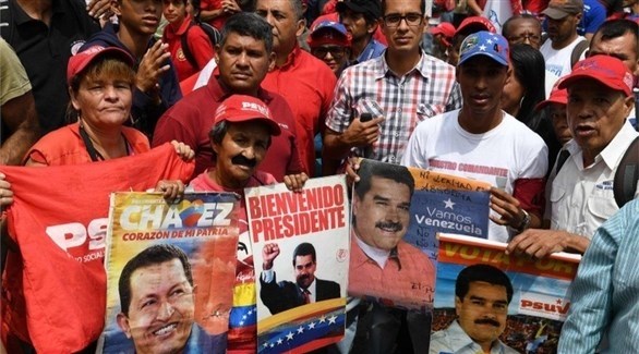 تظاهرة مناصرة لمادورو (أرشيف)