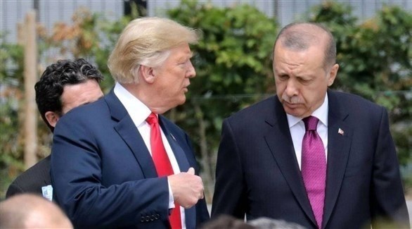 الرئيس الأمريكي دونالد ترامب ونظيره التركي  رجب طيب إردوغان  (أرشيف)