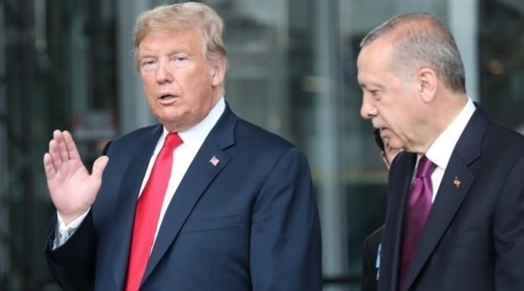 الرئيسان التركي رجب طيب أردوغان والأمريكي دونالد ترامب (أرشيف)