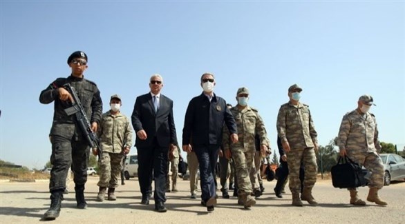 وزير الدفاع التركي خلوصي آكار يزور المنطقة الغربية في ليبيا (أرشيف)