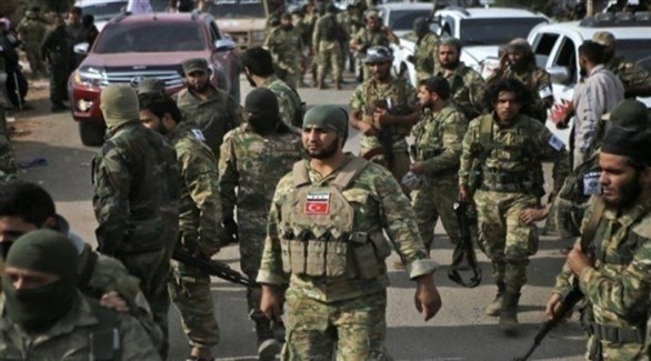 مقاتلون في ميليشيات أنقرة بشمال سوريا (أرشيف)