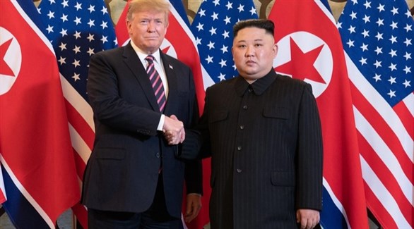 الرئيس الأمريكي دونالد ترامب والزعيم الكوريا الشمالي كيم جونغ أون (أرشيف) 