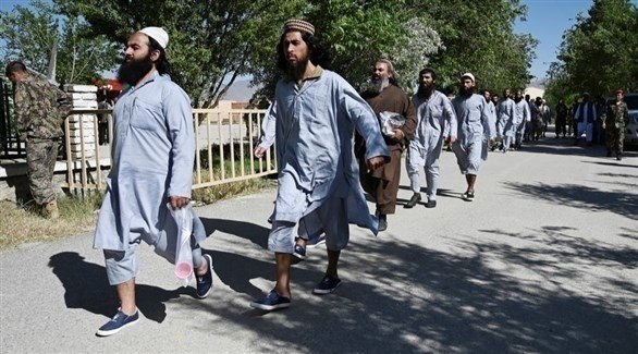 سجناء طالبان لدى الحكومة الأفغانية (أرشيف)