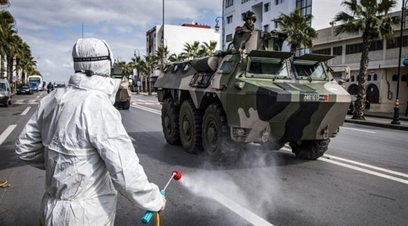 مدرّعات من الجيش في شوارع المغرب لفرض احترام حالة الطوارئ الصحية  (أرشيف)