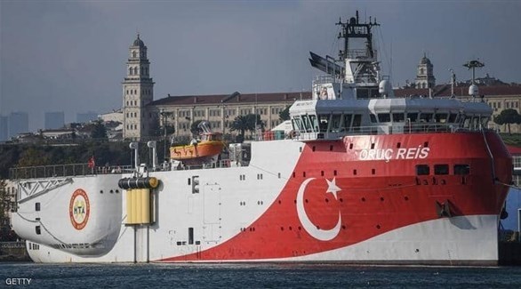 سفينة المسح الزلزالي التركية "عروج ريس" (أرشيف)