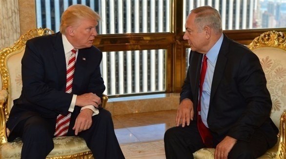 رئيس الوزراء الإسرائيلي بنيامين نتانياهو والرئيس الأمريكي دونالد ترامب (أرشيف)