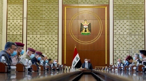 اجتماع مجلس الأمن الوطني العراقي برئاسة مصطفى الكاظمي (السومرية نيوز)