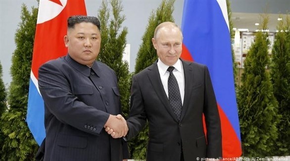 الرئيس الروسي والزعيم الكوري الشمالي (أرشيف / أ ب)