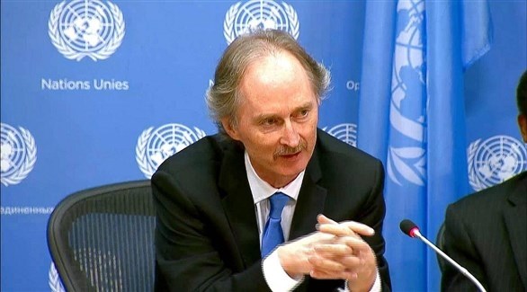 المبعوث الخاص للأمم المتحدة الى سوريا غير بيدرسون (أرشيف)