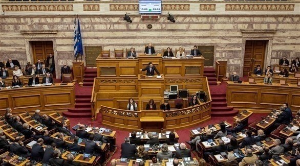 جلسة في البرلمان اليوناني (أرشيف)