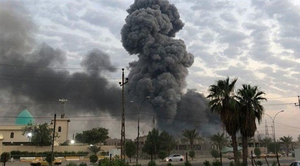 الداخن المتصاعد من الاشتباكات في العراق (أرشيف)