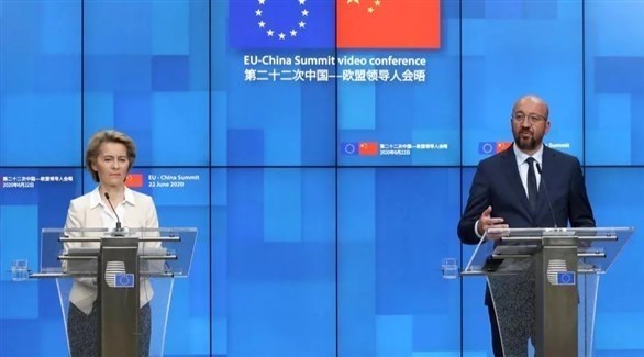 رئيس المجلس الأوروبي شارل ميشال ورئيسة المفوضية الأوروبية أورسولا فون دير (أرشيف)