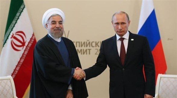الرئيسان الروسي فلاديمير بوتين والإيراني حسن روحاني (أرشيف)