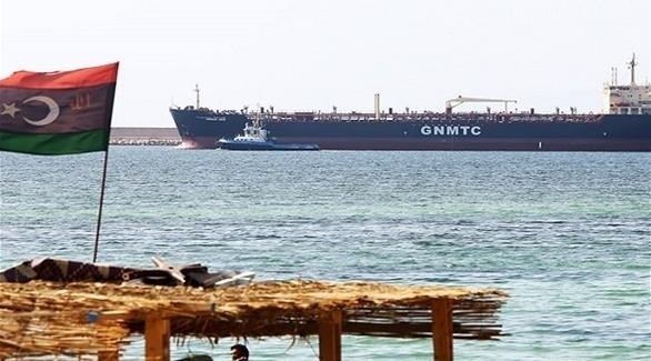 ناقلة نفط  في المياه الليبية (أرشيف)