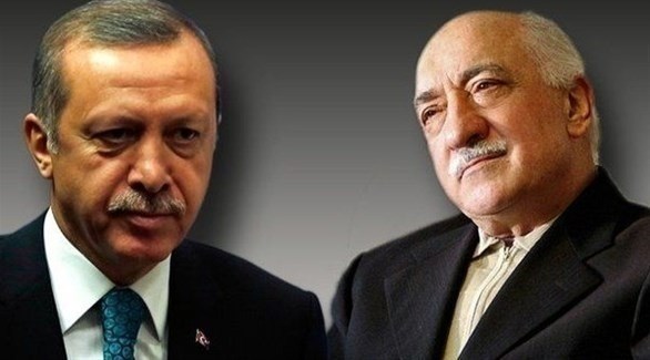 الداعية فتح الله غولن والرئيس التركي رجب طيب أردوغان (أشيف)