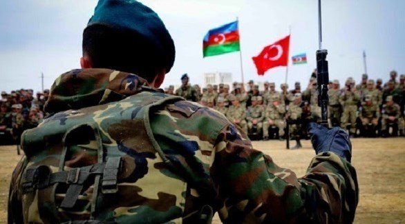جنود أتراك وأذريون في تدريبات مشتركة سابقة (أرشيف)