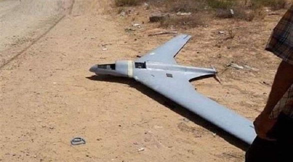 طائرة مسيرة مفخخة أطلقتها ميليشيا الحوثي (أرشيف)