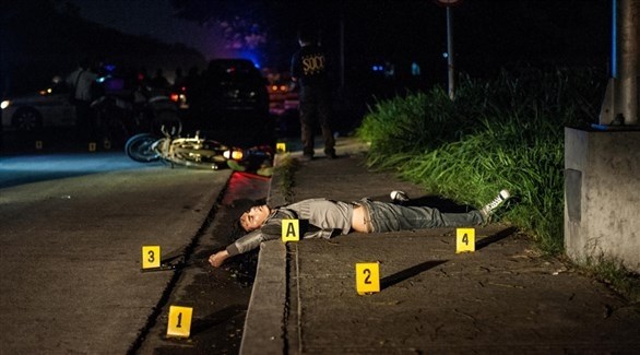 صيني قتلته الشرطة الفلبينية في عمليتها الأمنية اليوم (تويتر)