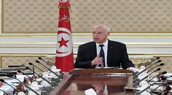 الرئيس التونسي قيس سعيّد (أرشيف)