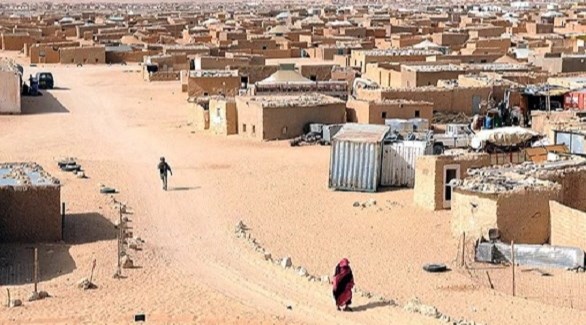 مخيم تندوف للصحراويين في جنوب الجزائر (أرشيف)