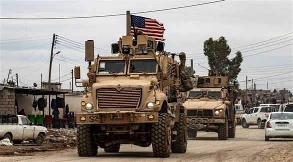 دورية عسكرية أمريكية في محيط قاعدة التنف شرق سوريا (أرشيف)