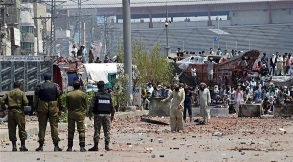 اشتباكات بين الشرطة وأنصار جماعة إسلامية محظورة في باكستان (أرشيف)