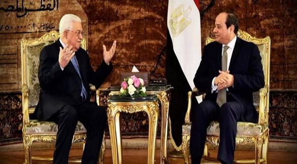 الرئيسان المصري عبد الفتاح السيسي والفلسطيني محمود عباس (أرشيف)