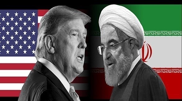 الرئيسان الأمريكي دونالد ترامب والإيراني حسن روحاني (أرشيف)