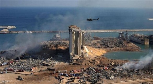 مرفأ بيروت بعد الانفجار (أرشيف)