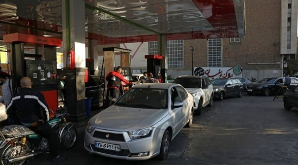 محطة وقود في طهران.(أرشيف)