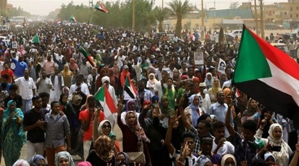 مظاهرات مناهضة للجيش في السودان (أرشيف)